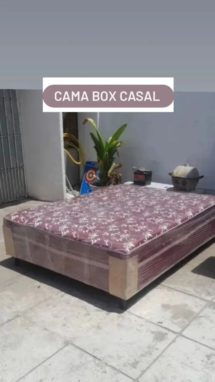 Cama Box Casal
