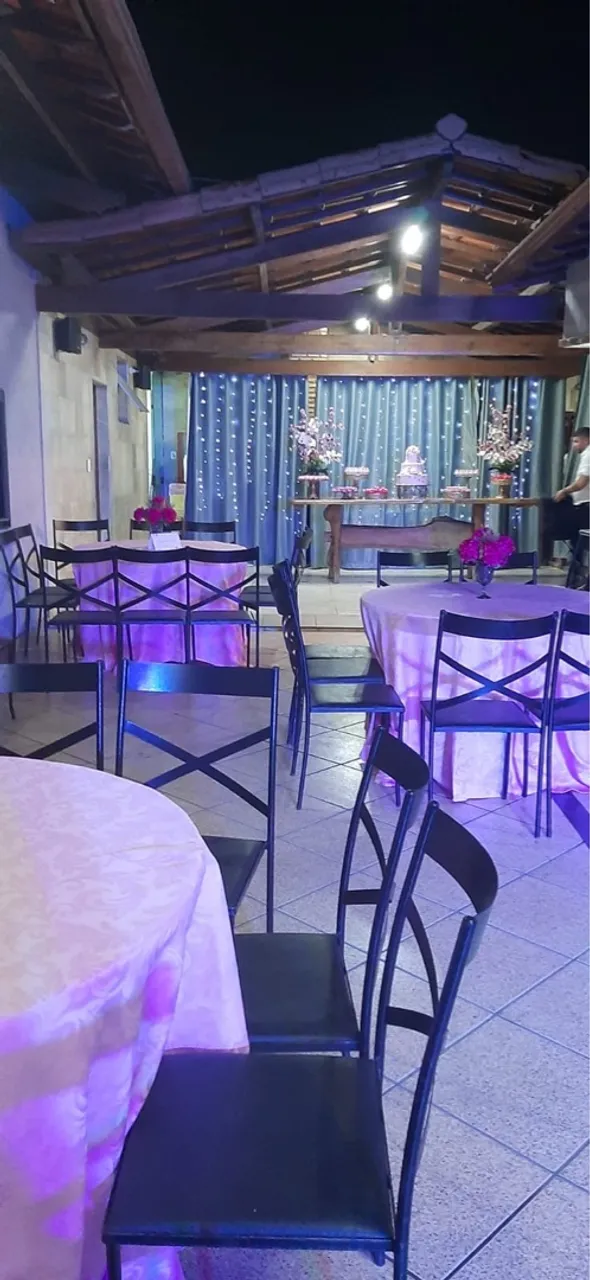 Espaço para festa