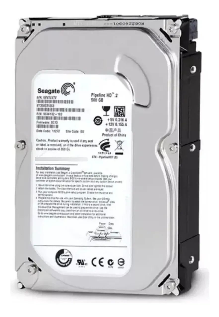 Hd 500gb Sata 3.5 Para Pc Desktop Marcas Variadas (Usado) - Foto 2