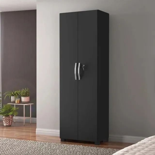 Sapateira Multiuso 2 Portas com Chave - Super Oferta