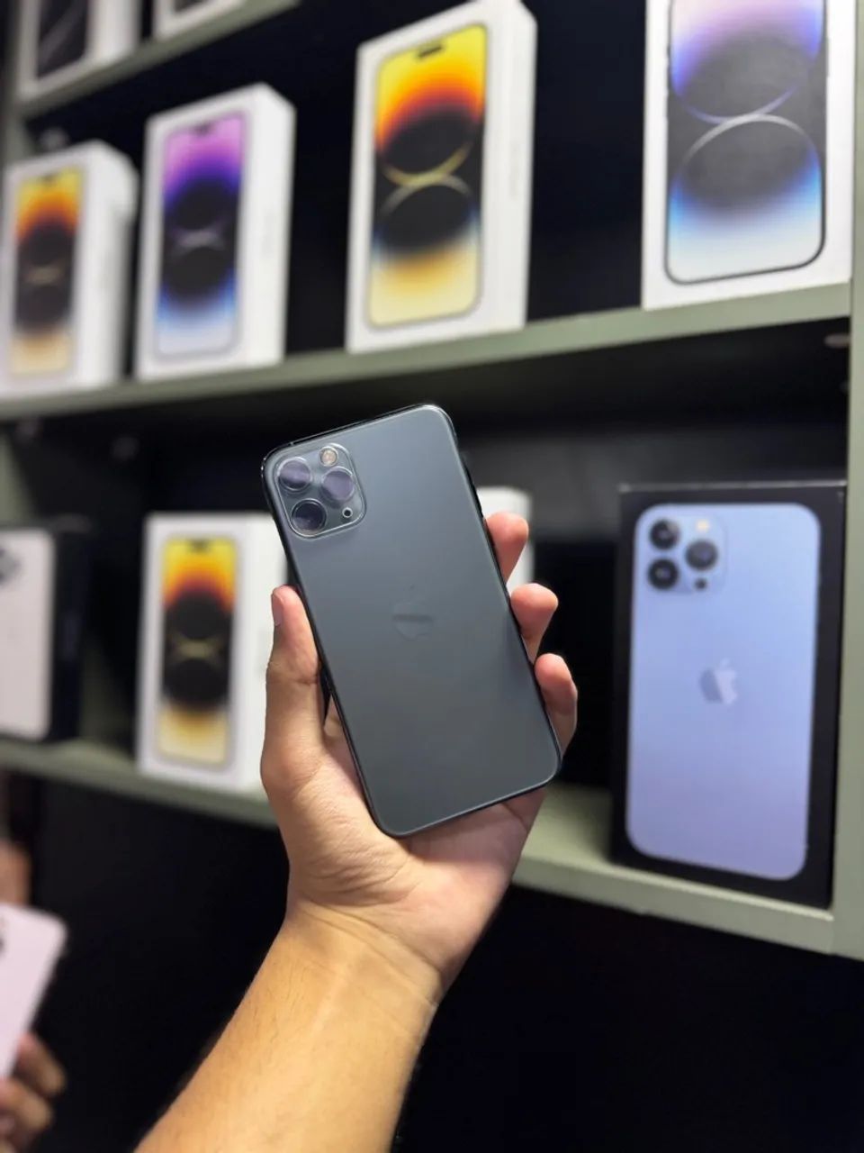 IPHONE 11 Pro verde 512 gb - Bateria nova 