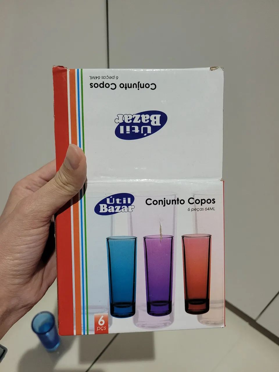 Conjunto de copos 64ml
