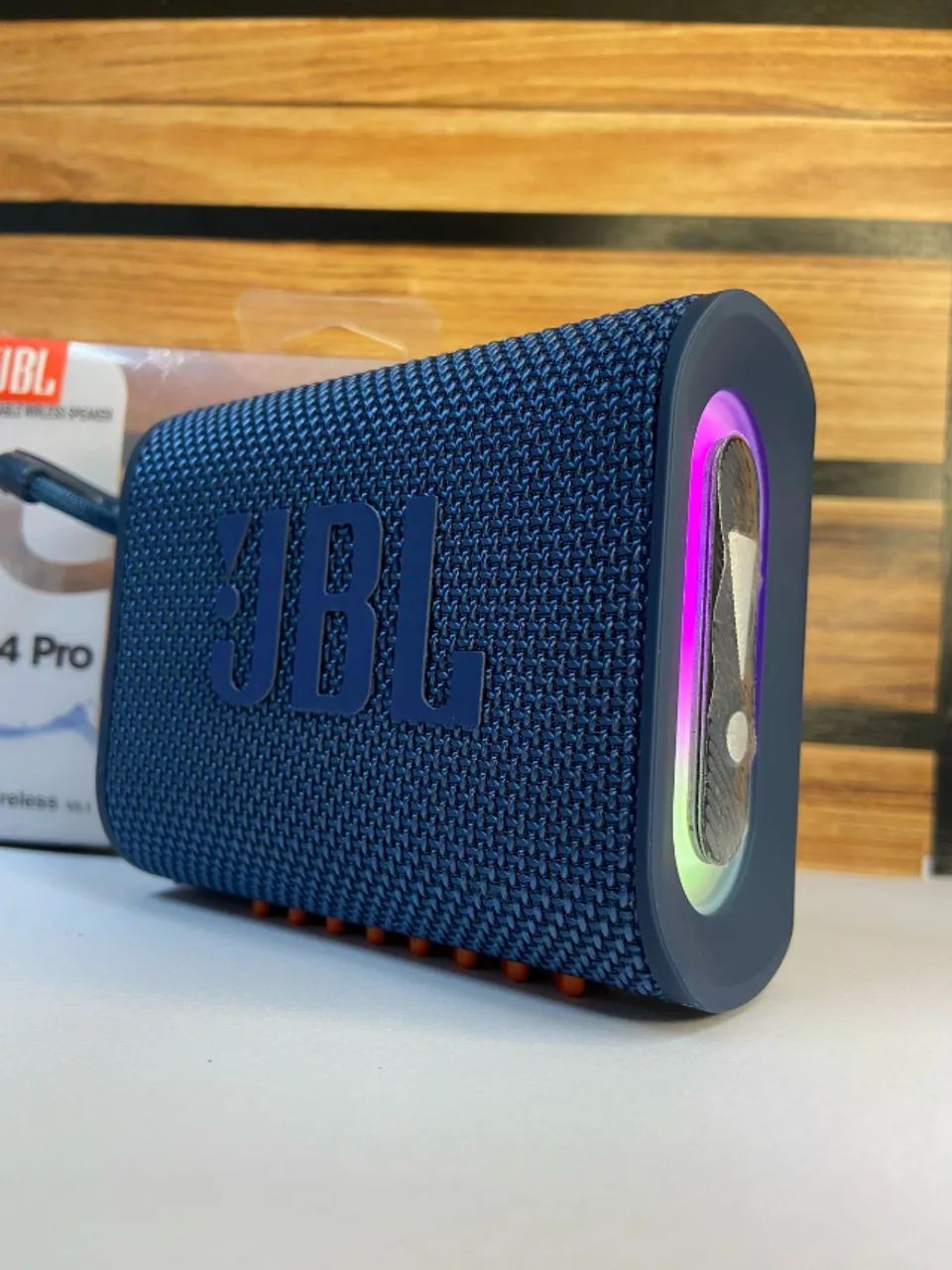 Caixa de Som Bluetooth Go4 azul pro - Foto 3