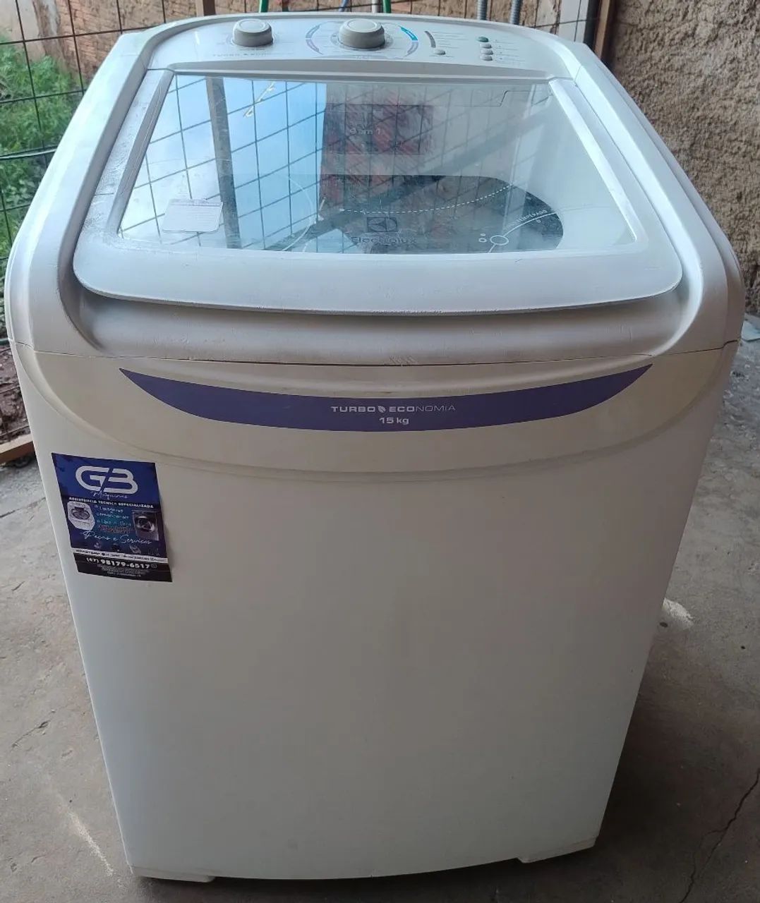 Máquina faz tudo Electrolux turbo 15 kg funcionando perfeitamente top!!!