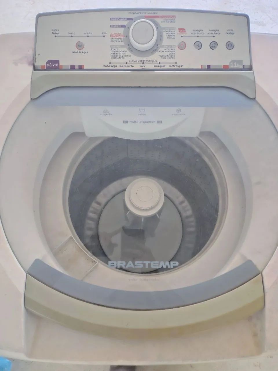 Máquina de Lavar Brastemp Ative 11kg 220V usada funcionando perfeitamente - Foto 3