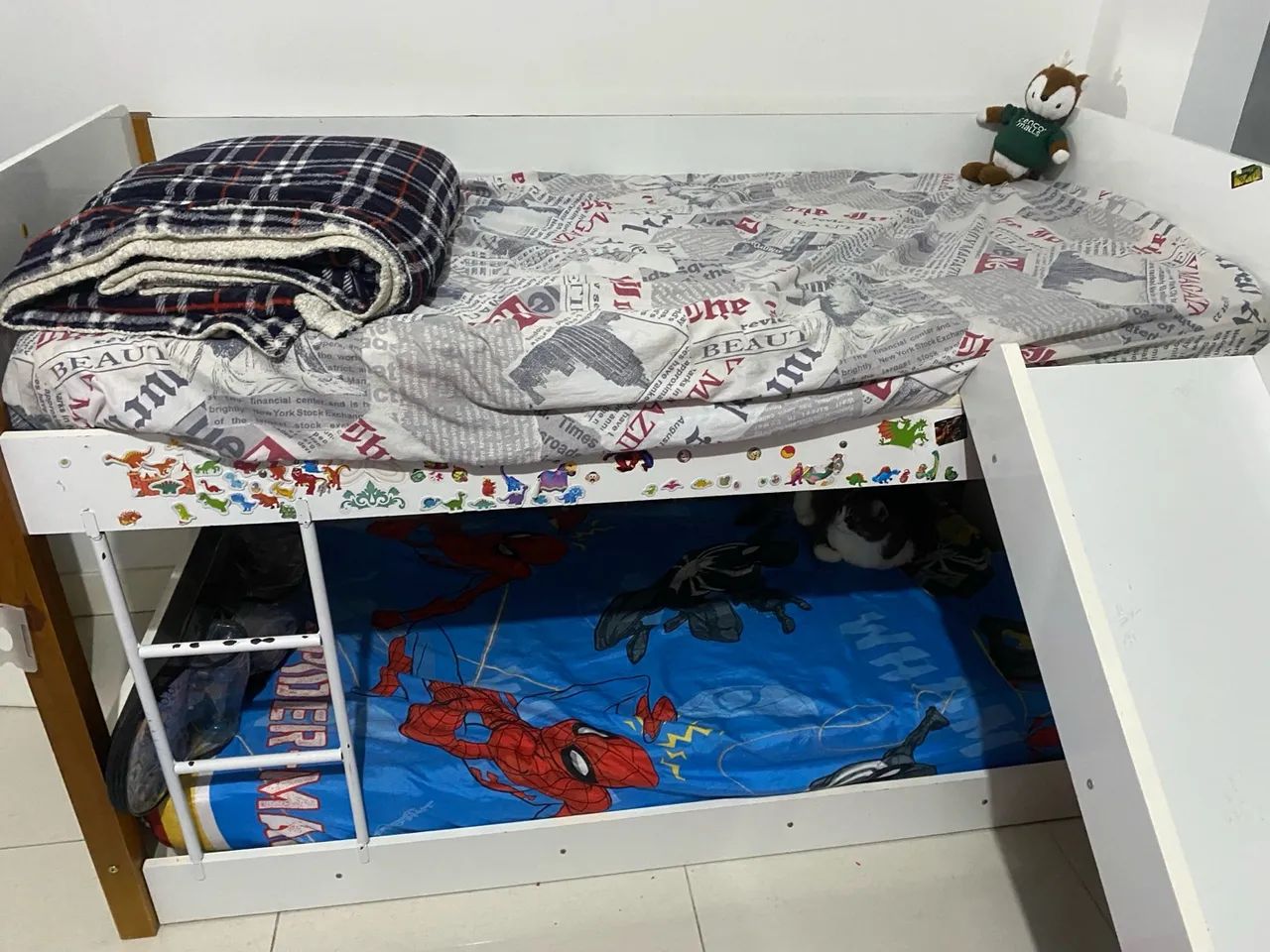 Beliche com escorregador para crianças - Foto 3
