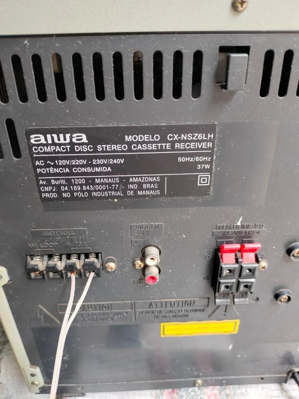 Micro system Aiwa NSX - SZ6 .Usado  - Foto 3