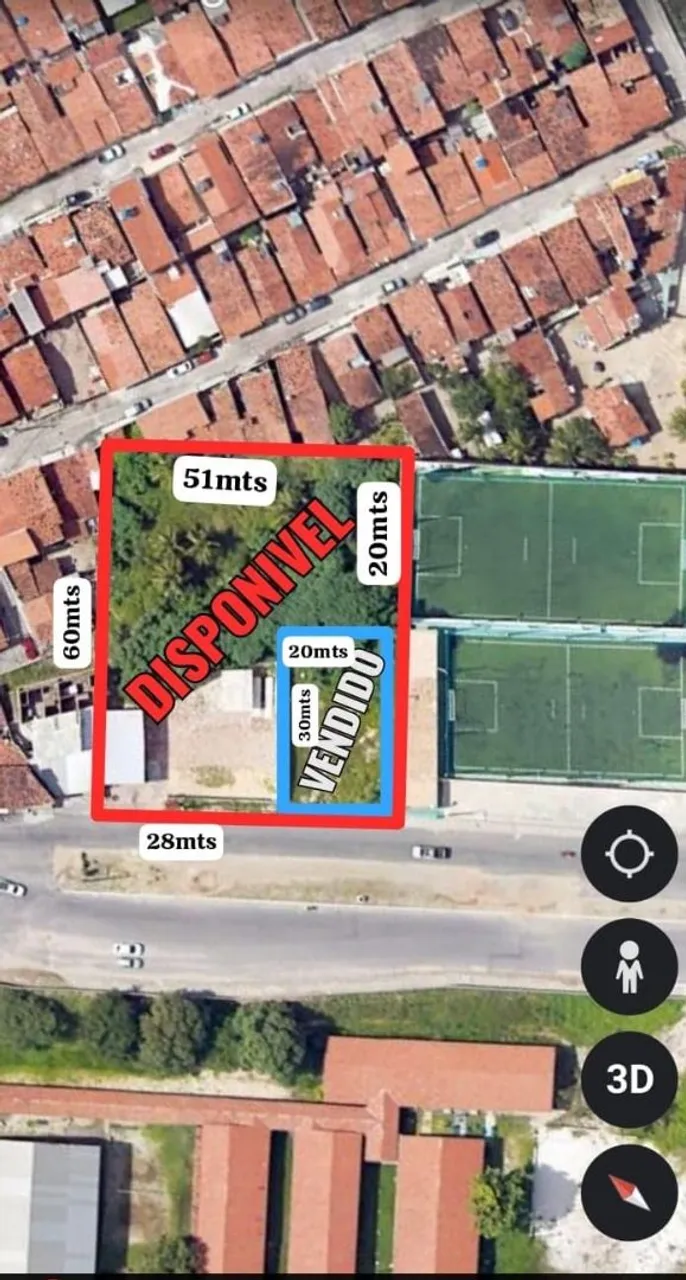 Vendo ou troco lote 10x30 urgente!