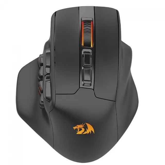 Mouse Gamer Redragon Aatrox Pro, RGB, Wireless, 26000 DPI, 15 Botões Programáveis - WZetta - Foto 2