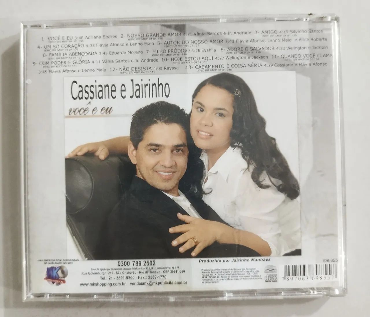 Cd Cassiane e Jairinho, Você e Eu. - Foto 4