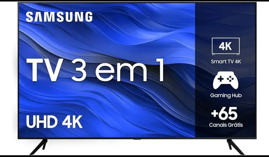 Smart TV Samsung 4K - TV 3 em 1