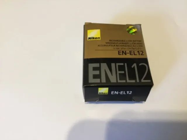 Bateria Compatível En-El12 Para Câmeras Nikon Coolpix S610 S9500 S630 Aw110 A900 Aw120 130