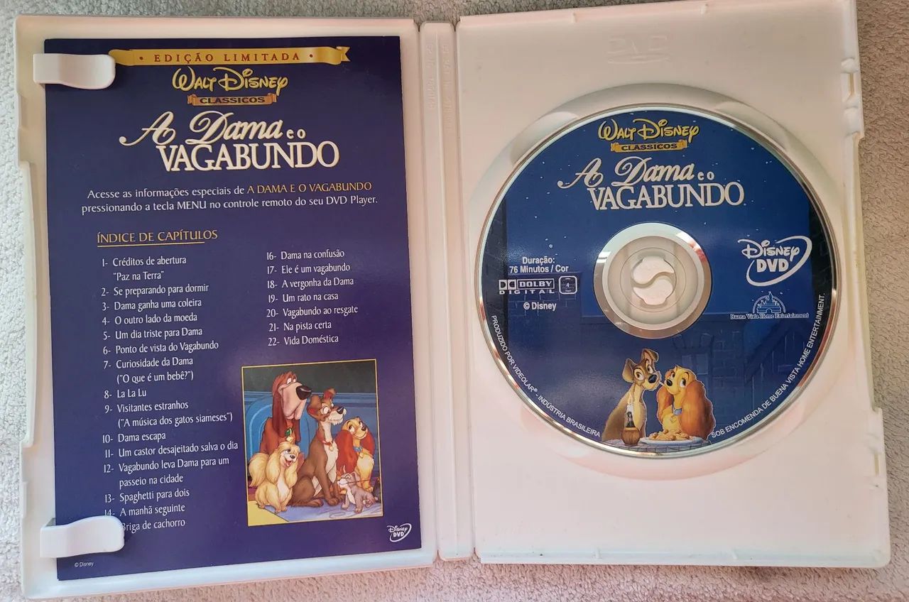 Dvd A DAMA E O VAGABUNDO - Foto 3