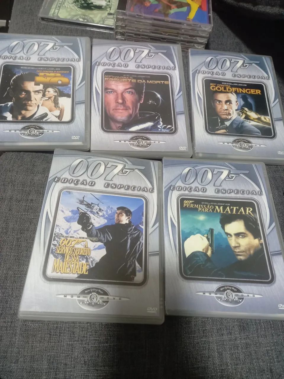 Coleção 007 - James Bond nos DVDs