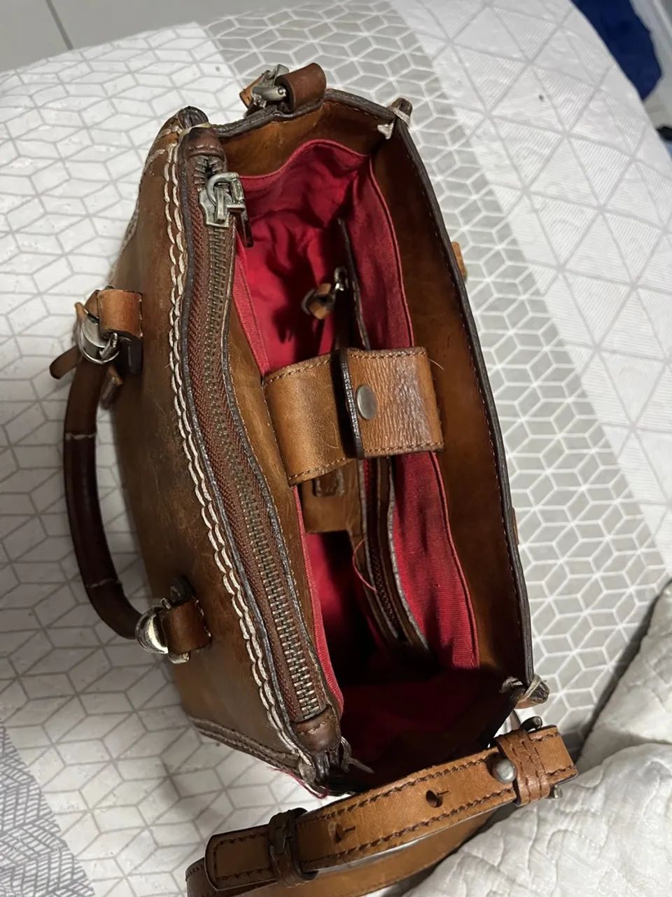 Bolsa Schutz Lorena Marrom - Foto 3