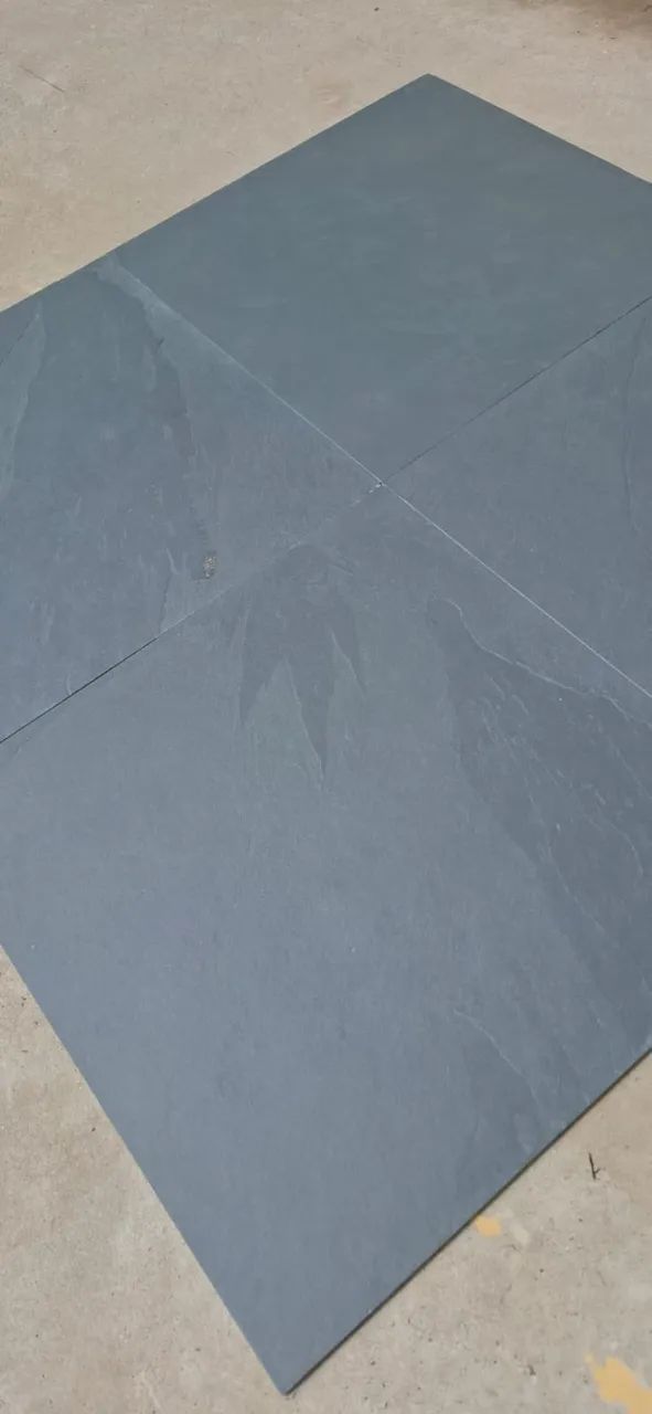 Pedra Natural Ardósia Cinza 49x49 - Piso De Pedra Natural - Foto 5