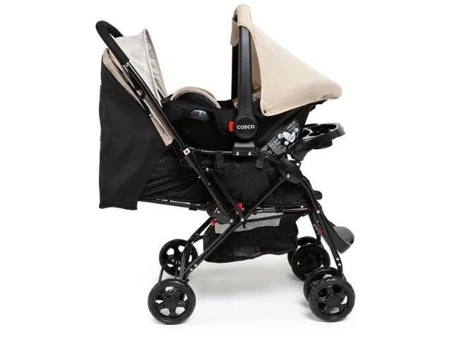 Carrinho de Bebê com Bebê Conforto Cosco Kids(novo/lacrado/garantia de fábrica) - Foto 4