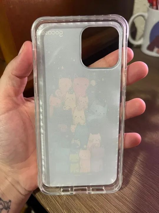 Capa de celular Gocase de gatinho para Iphone 12 Pro - Foto 3