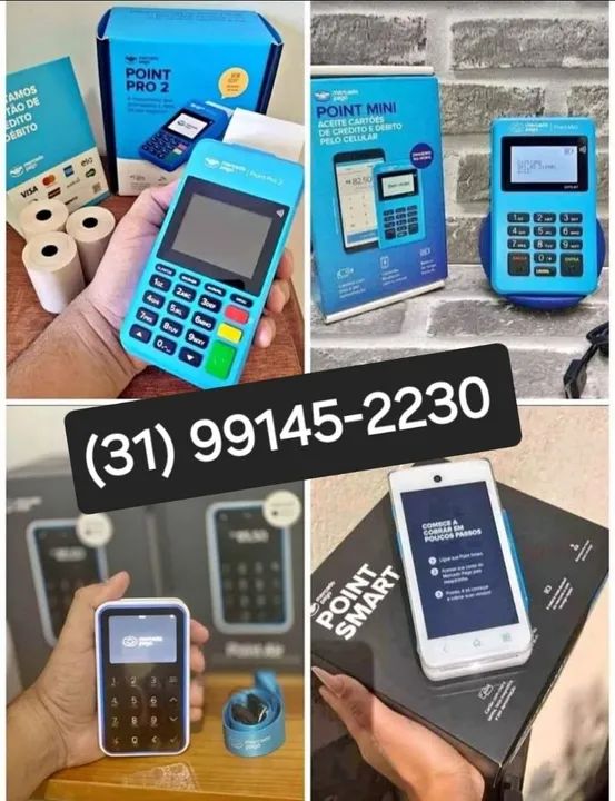 Maquininha de Cartão Point - Novas -  Promoção!