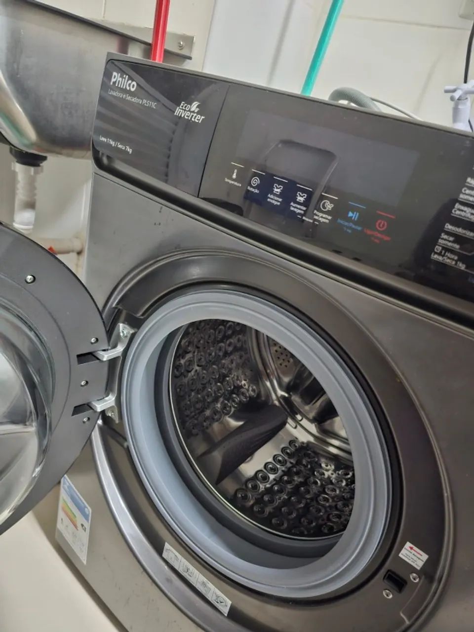 Lavadora nova Philco Inverter PLS11C 11kg