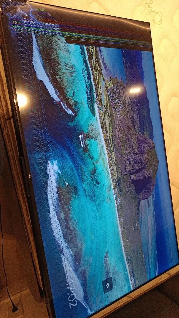 Tv TCL 55 polegadas semi nova - Foto 2