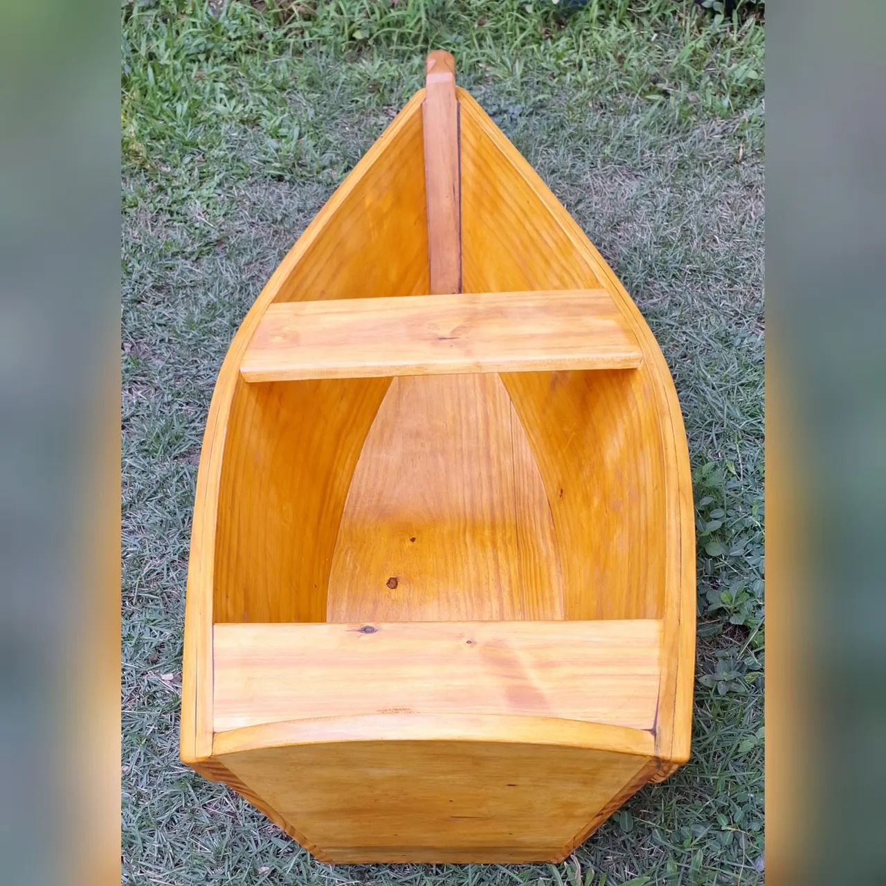 Barco de madeira para decoração - Foto 2