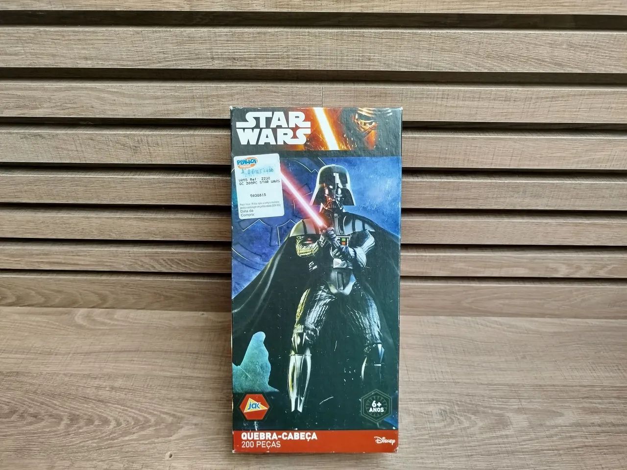 Quebra Cabeça Darth Vader Star Wars 200 peças Jak  - Foto 2