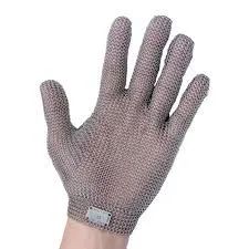 Luva de Malha de Aço Inoxidável - TAMANHO P, Proteção para Mãos - Foto 2