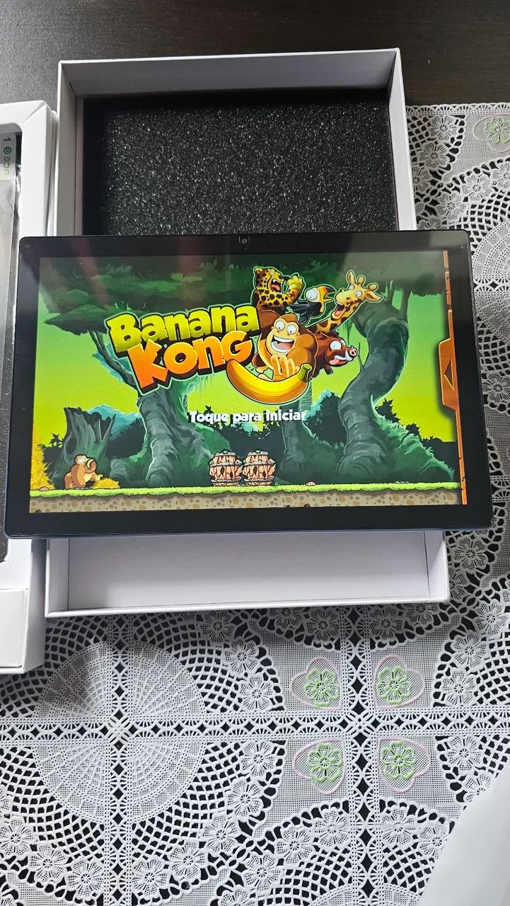 Tablet Bdf 10 4gb/ 64gb Android 11 Octa Dual Sim 3g Novo azul