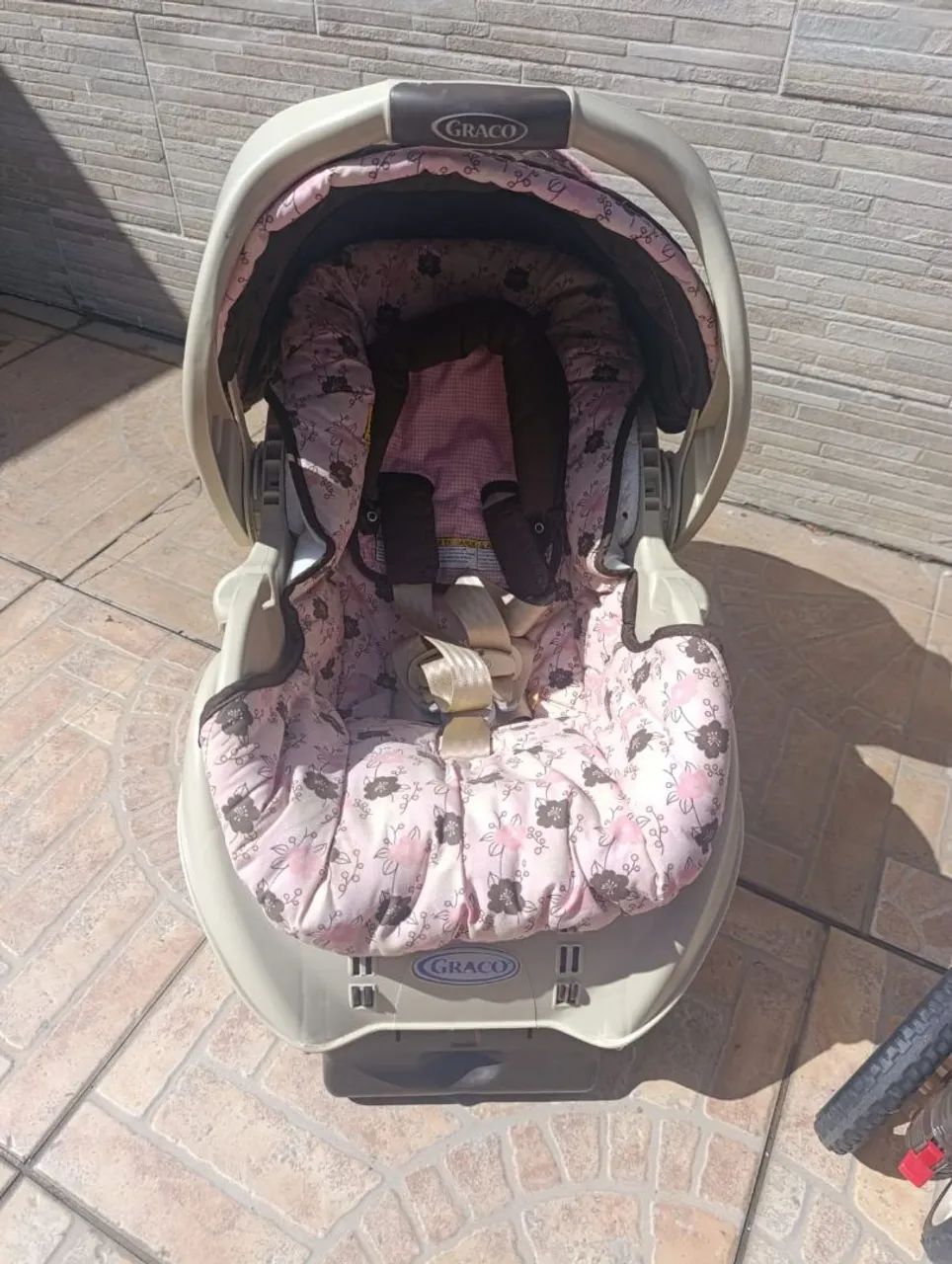 Conjunto de Cadeira e Carrinho de Bebê Graco - Foto 5
