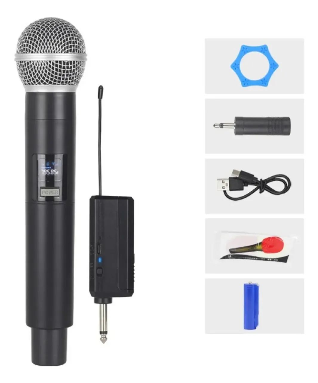 Microfone Sem Fio Wireless Profissional - Igrejas - Palestras -Escolas Kapbom Ka-m91  - Foto 3