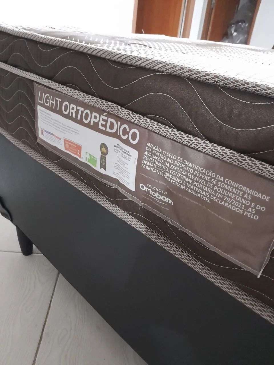 Colchão Ortopédico Ortobom + cama $$950