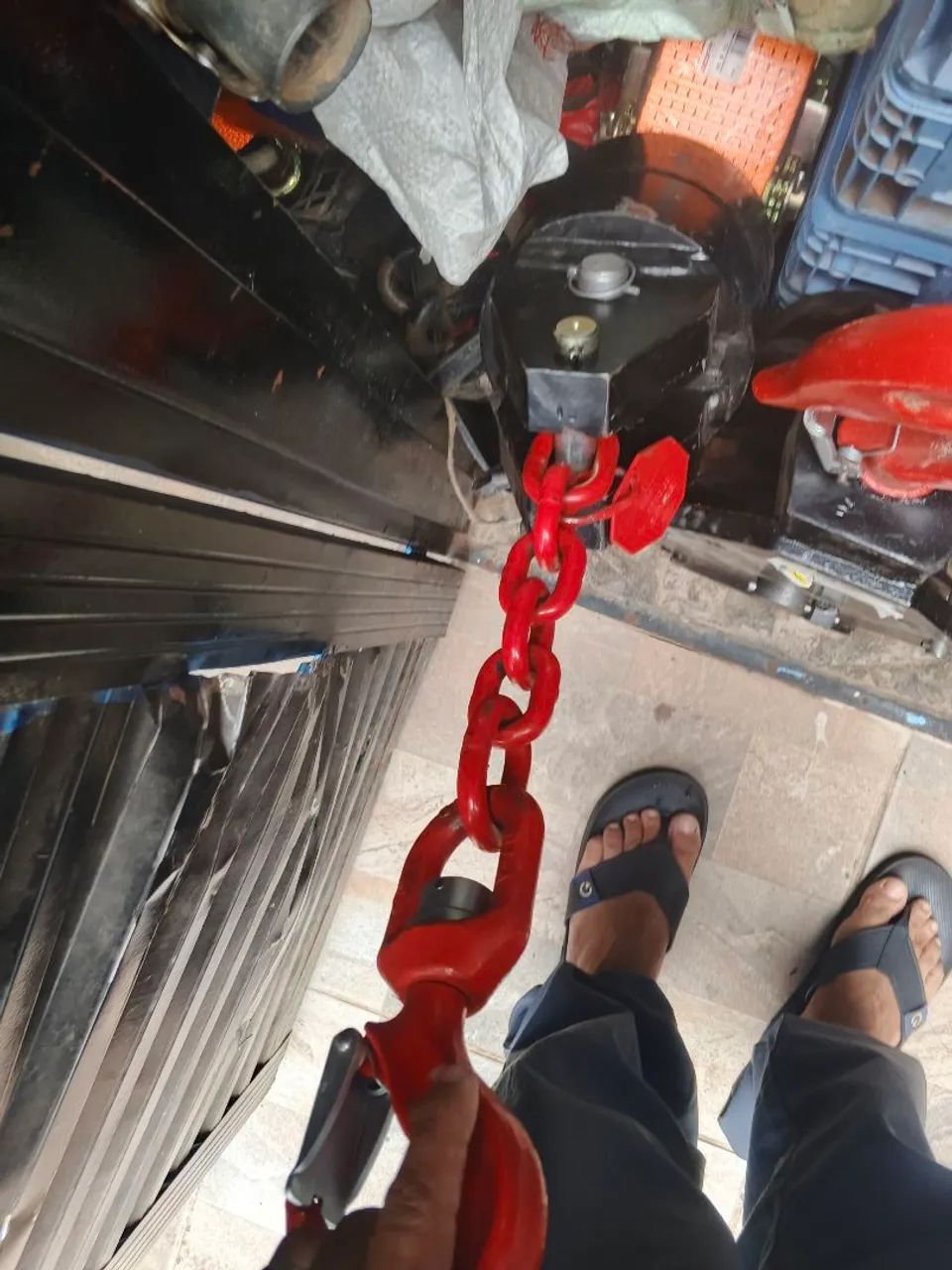 Moitão completo com gancho pra 16 toneladad - Foto 6