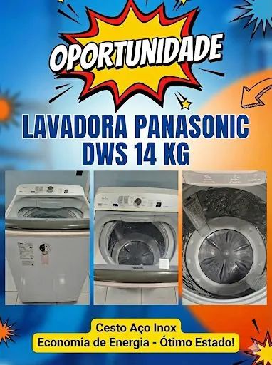 Panasonic 14kg Washing Machine DWS - NA-F140B5 | Excellent Condition
