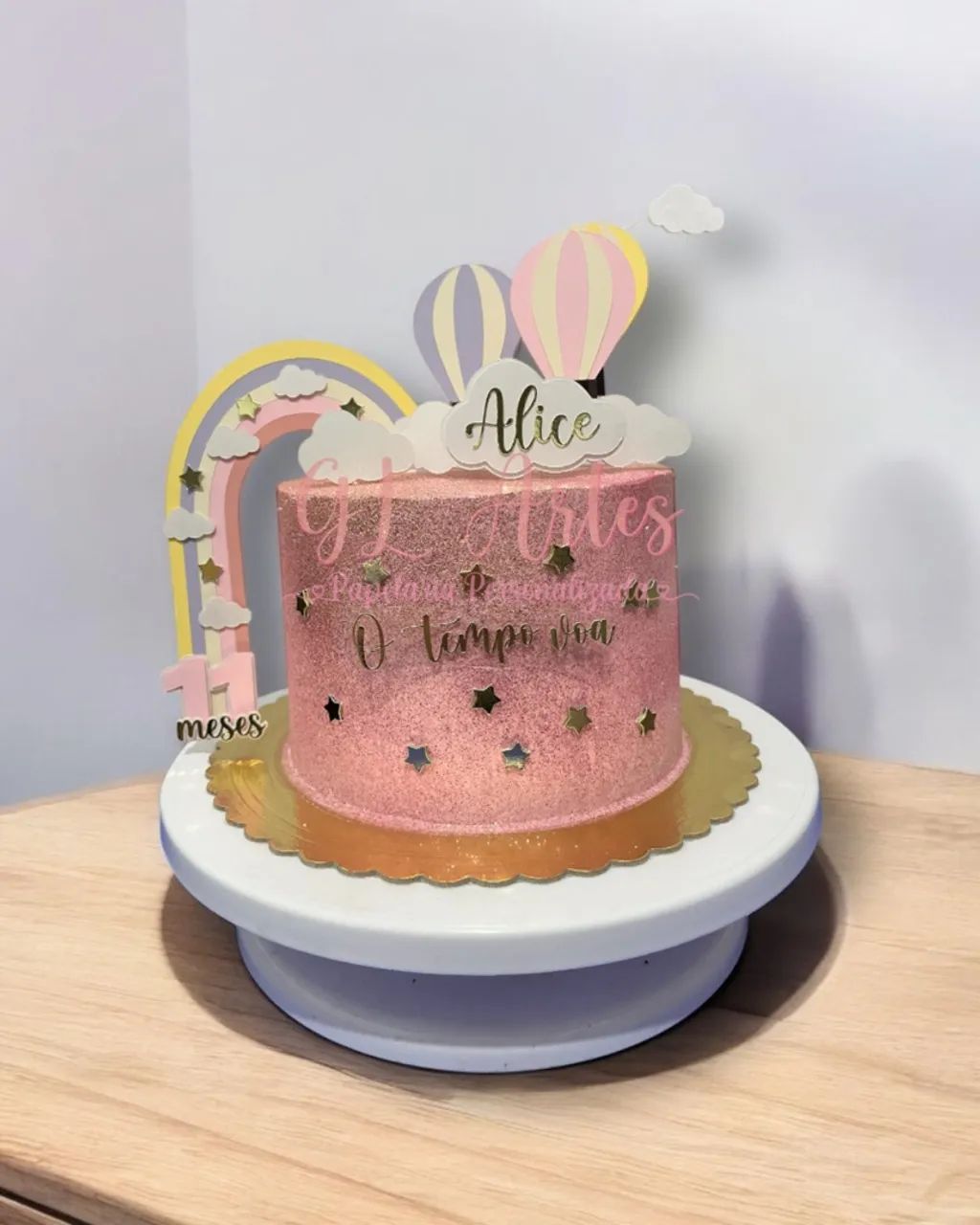 Deixe seu bolo inesquecível - Topos Personalizados - Foto 2