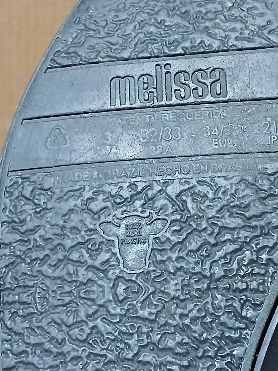 Tênis Infantil Melissa - Tamanho 33 - Preto - Foto 4