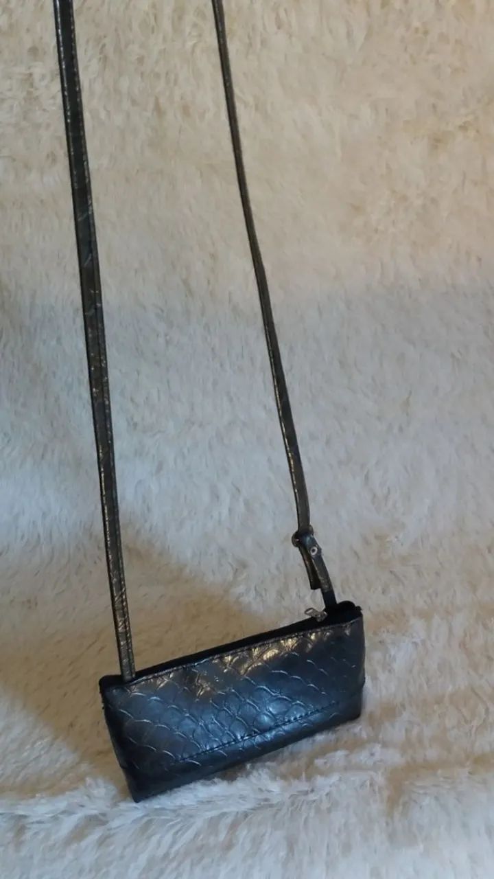 Bolsa transversal escamas de sereia - Foto 3