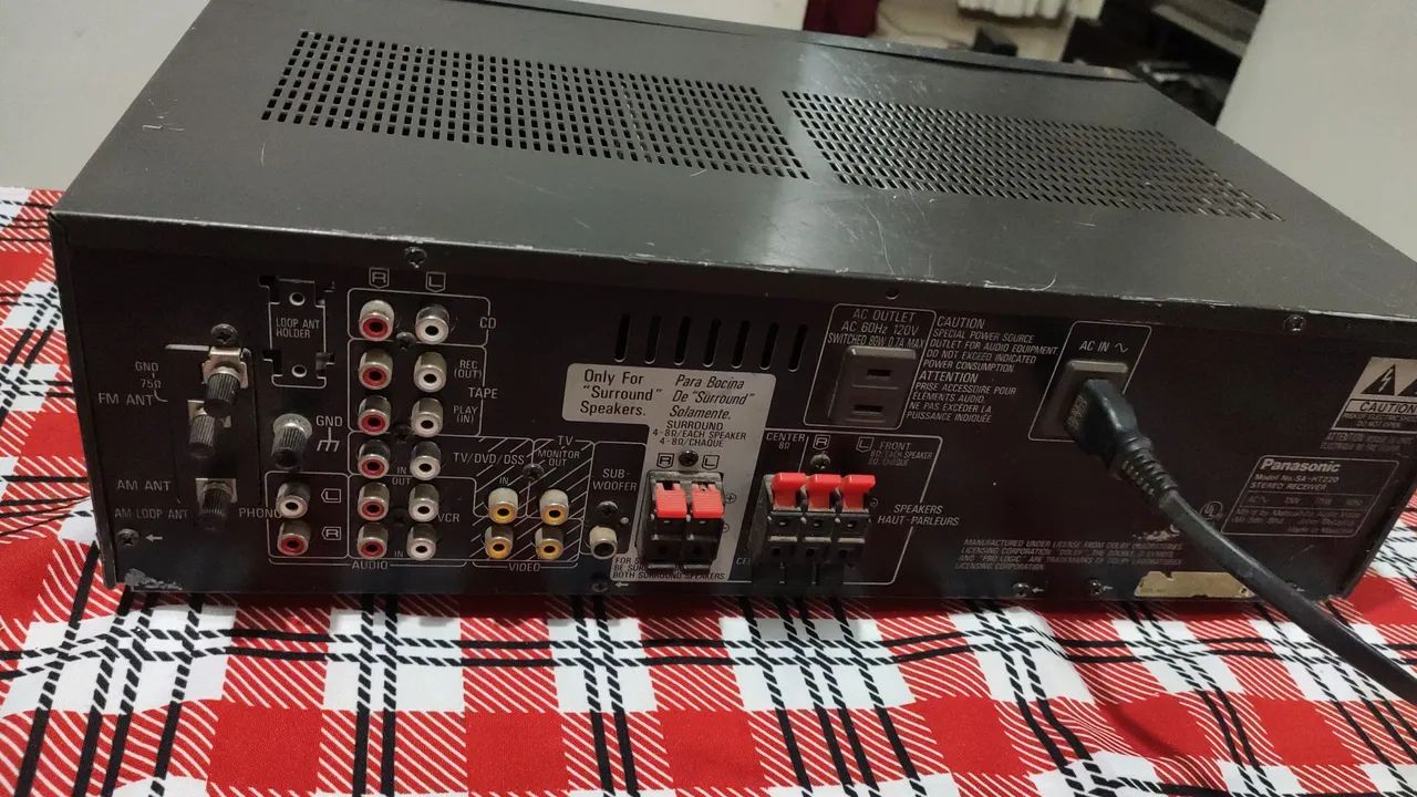 Receiver Panasonic SA HT220  - Foto 3