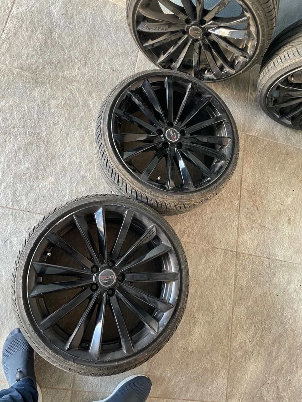 Rodas Originais DG Limited Black 18" - Jogo Completo
