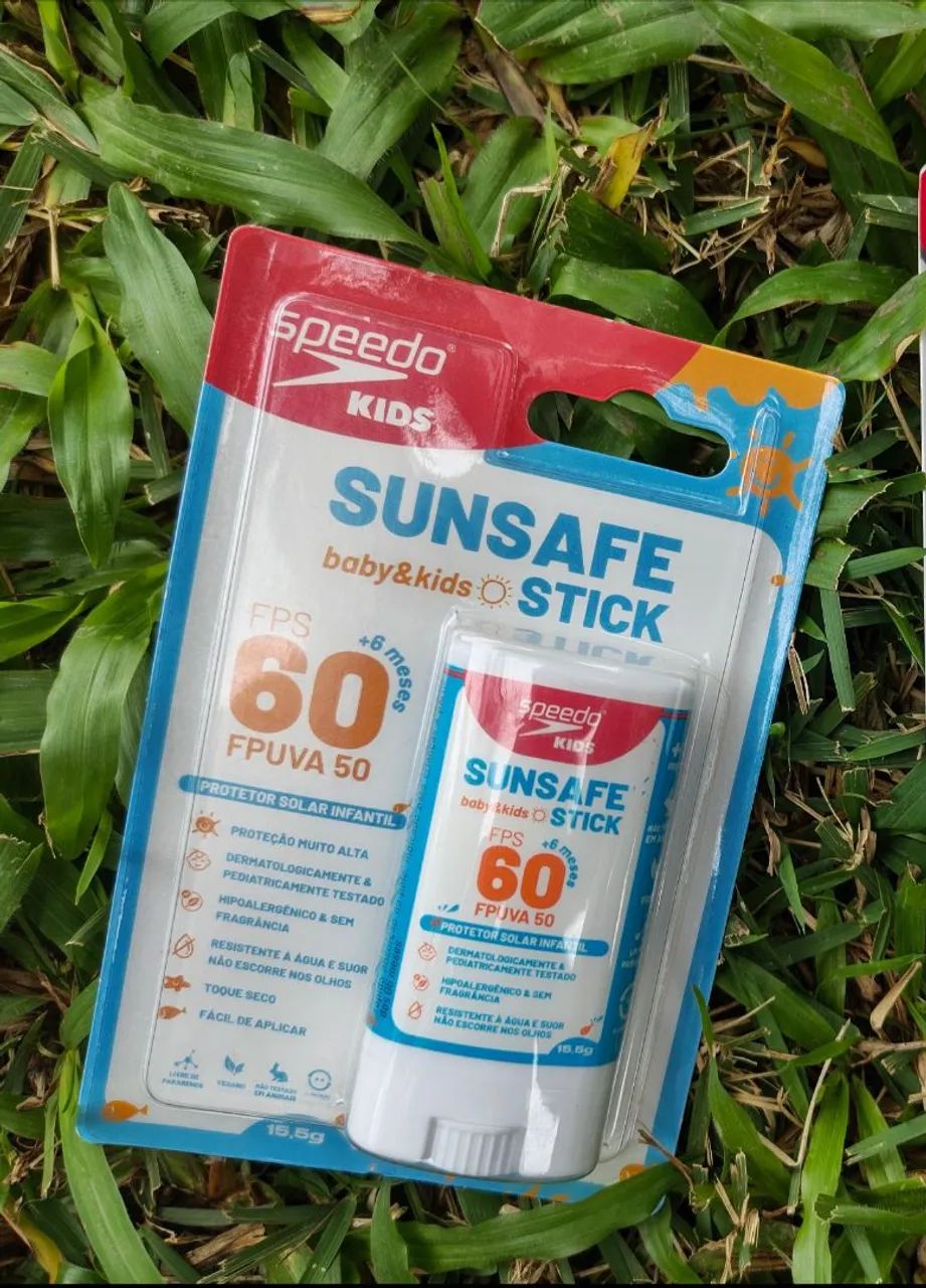 Protetor solar em bastão Speedo NOVO LACRADO 