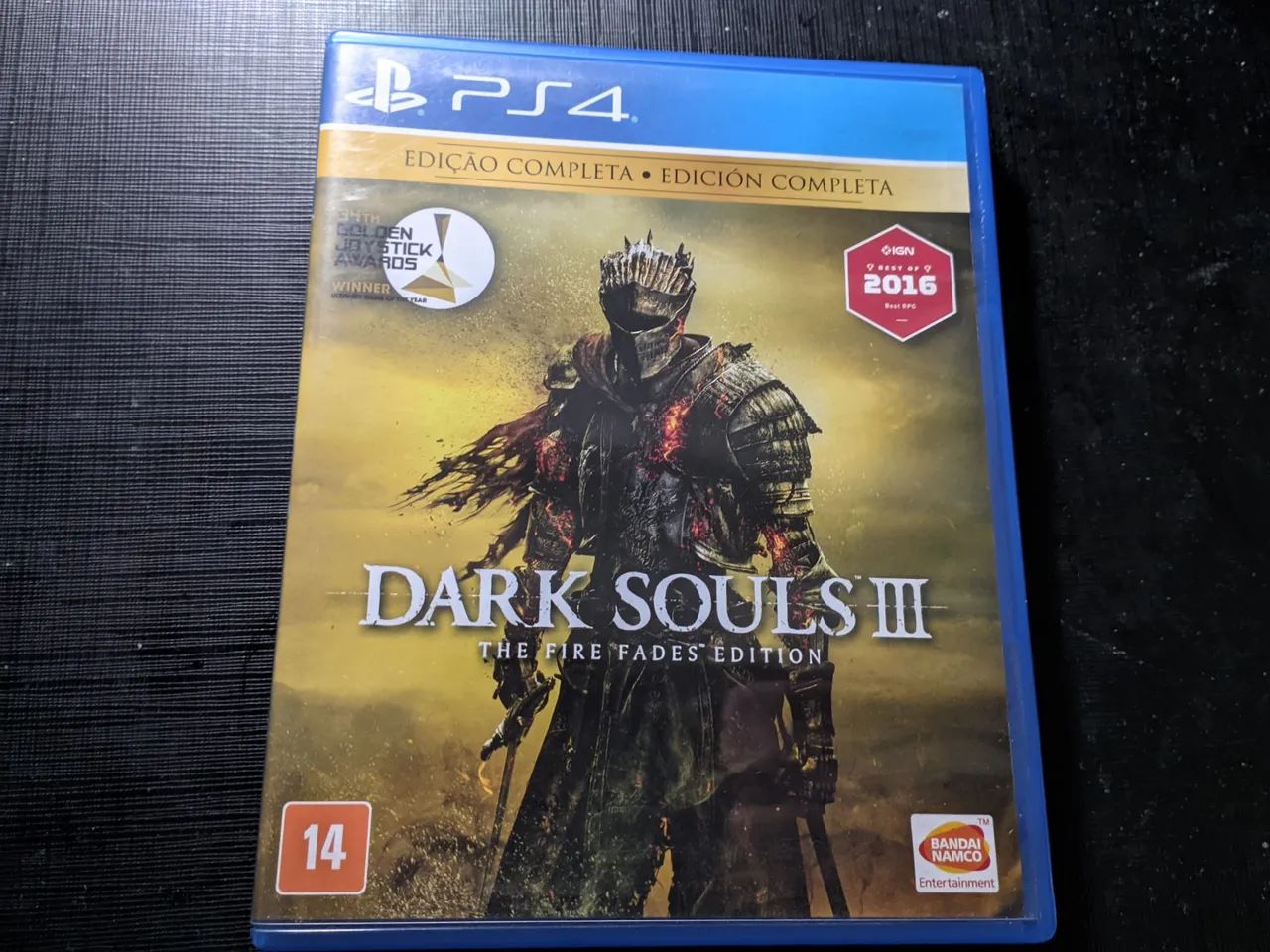 Dark Souls III: The Fire Fades Edition (PS4) Edição Completa