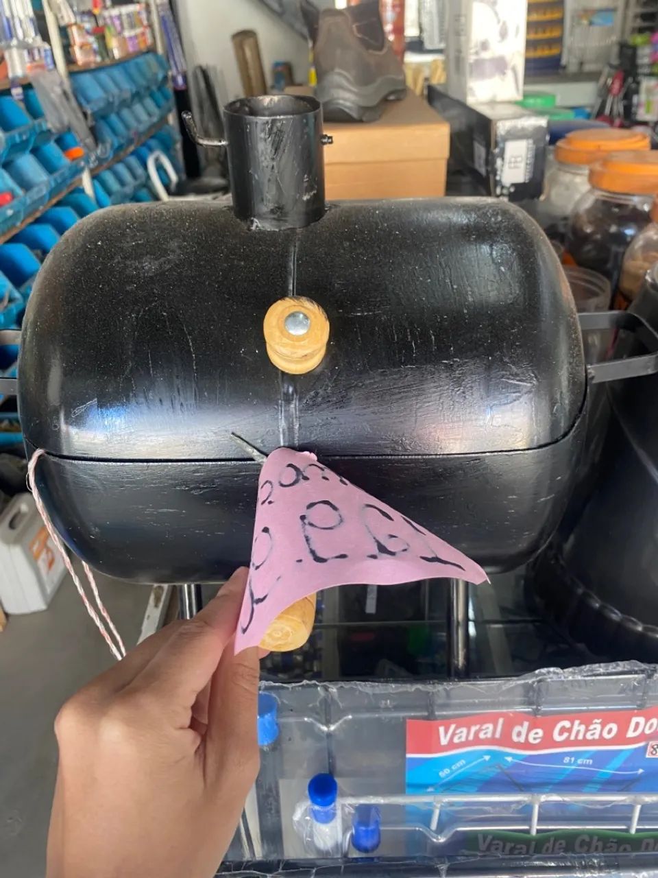 Churrasqueira bafinho reforçada