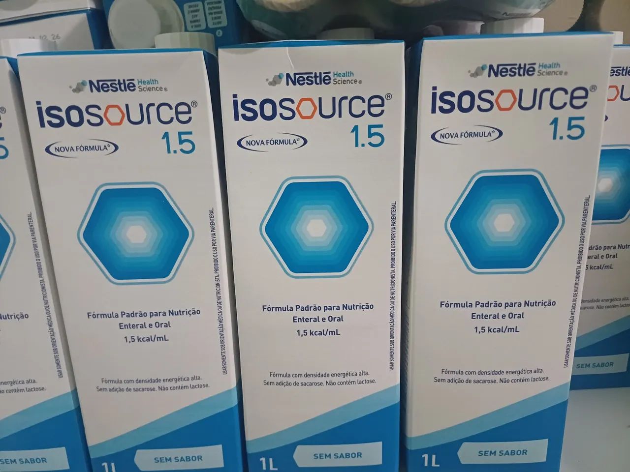 Isosource 1.5 - Fórmula Padrão para Nutrição Enteral e Oral - 1 Litro
