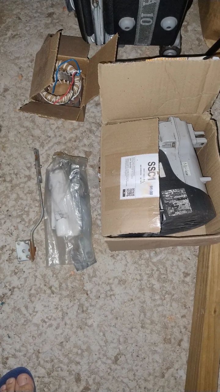 Motor para Portão RCG - defeito 