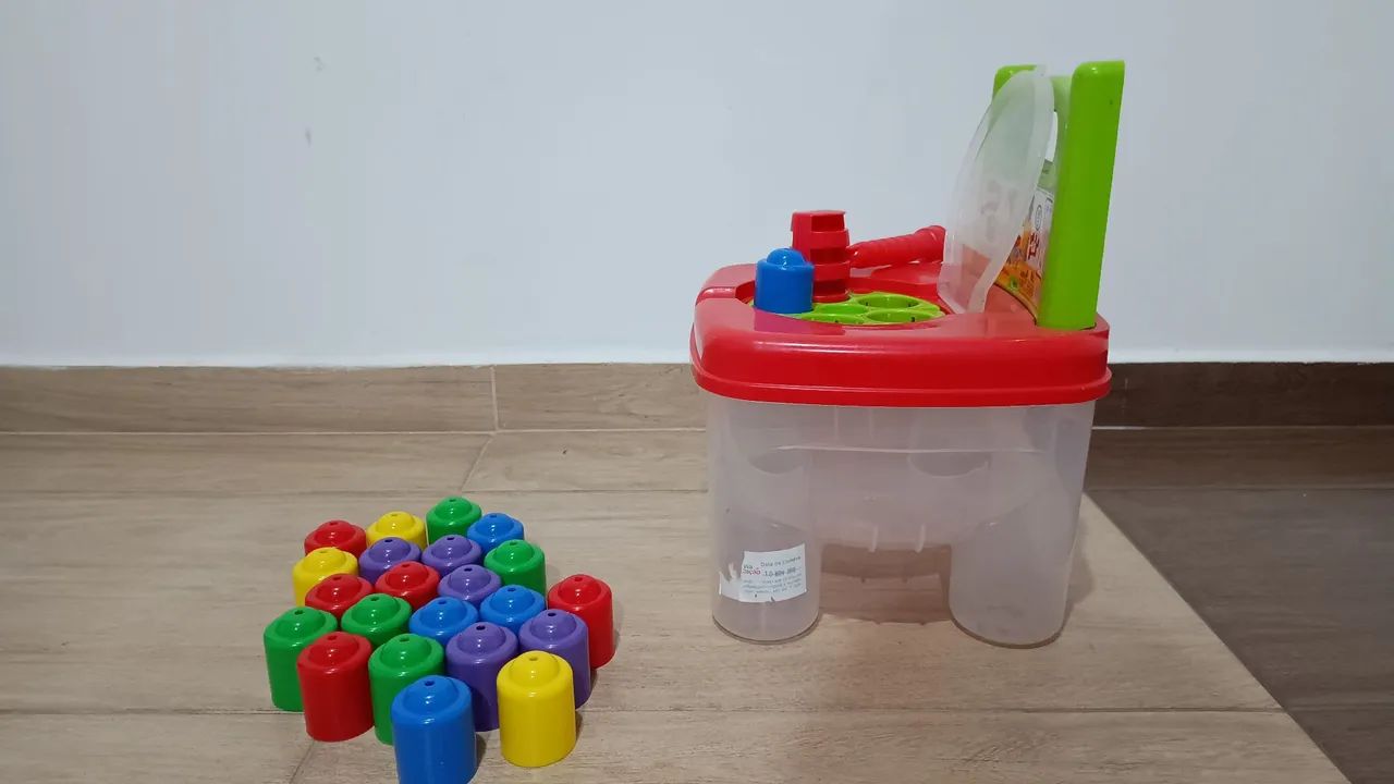 Brinquedos - Dinossauro e Cadeirinha bate-bate pinos - Foto 5