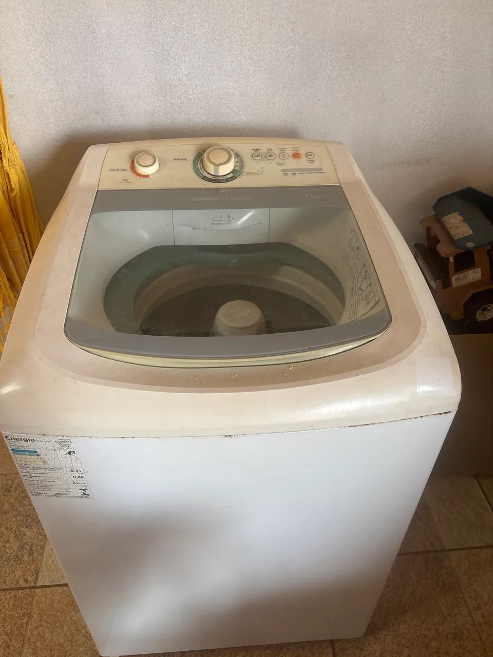 Máquina de lavar cônsul facilite 11kg