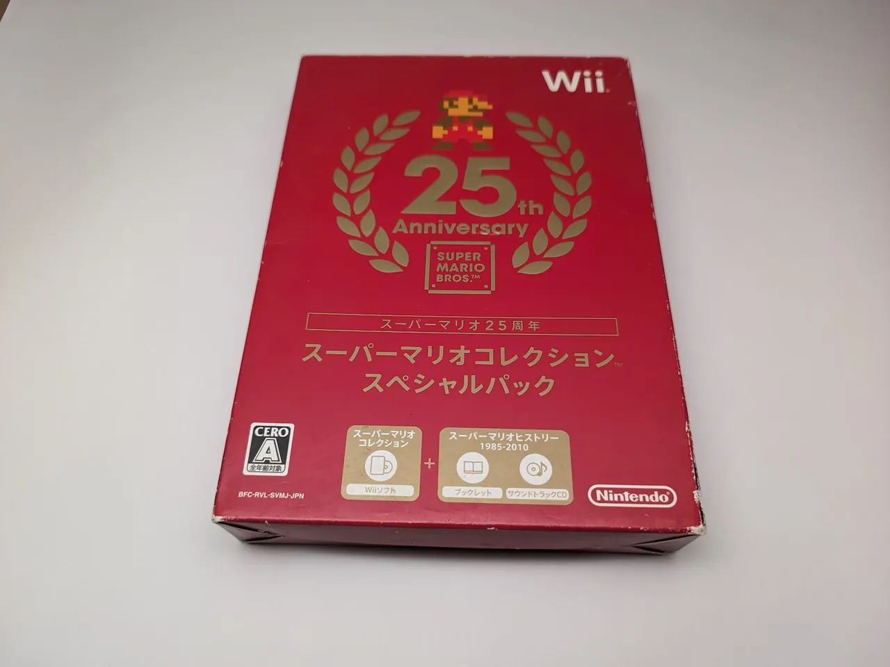 Super Mario Collection 25th Anniversary - Edição Limitada Japonesa - Jogo (Wii)