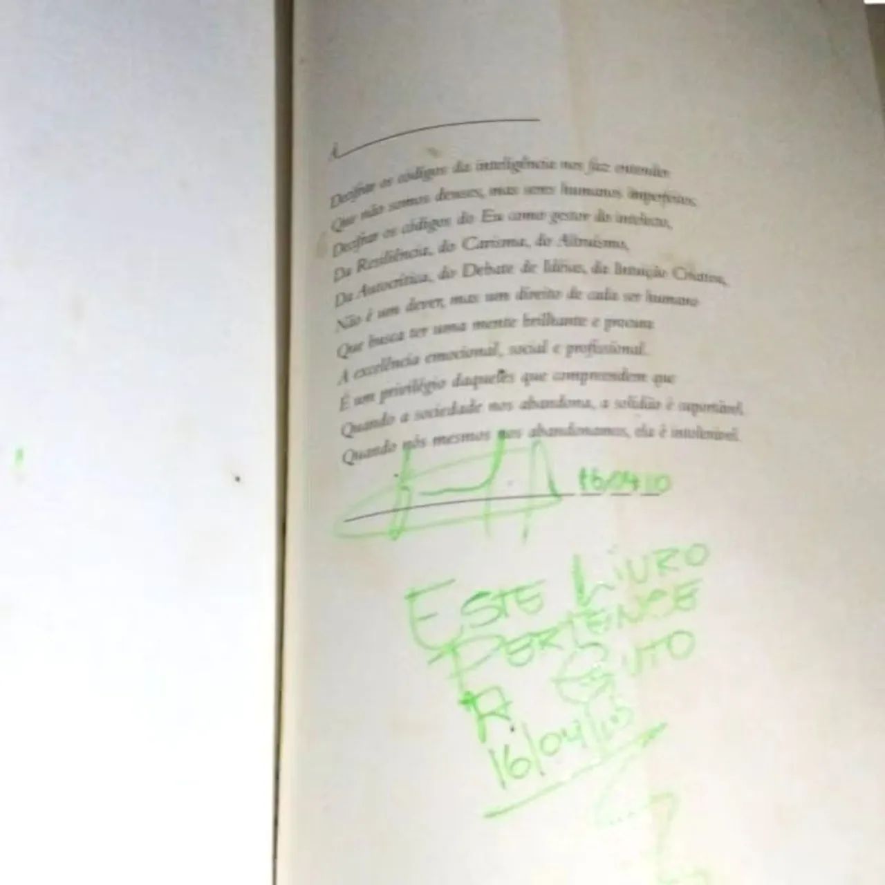 Livro: O Código da Inteligência - Augusto Cury - Foto 5