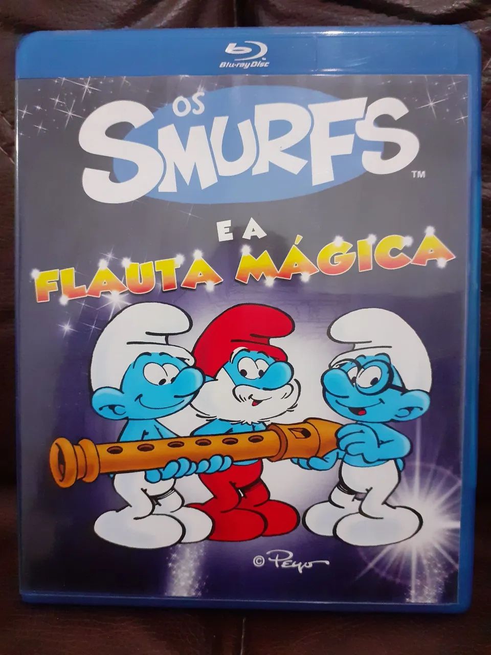 Blu-Ray Os Smurfs e a flauta mágica.