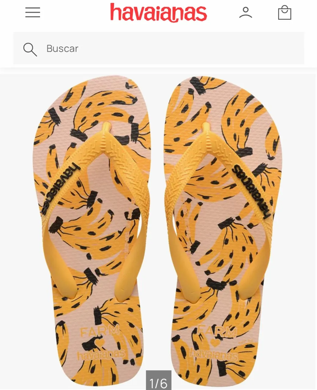 Havaianas Farm Banana - Amarelo